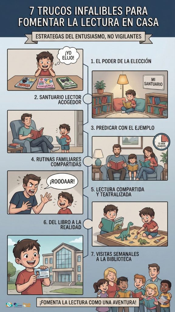 trucos fomentar lectura Trucos para fomentar la lectura en casa